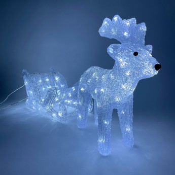 ФИГУРА ЭРА LED ОЛЕНЬ С САНЯМИ ENIOF - 11 220V ФИГУРА ЭРА LED ОЛЕНЬ С САНЯМИ ENIOF - 11 220V