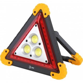 Фонарь автомобильный ЭРА AA-801 аккумуляторный светодиодный аварийный знак 15 Вт COB+LED POWER BANK