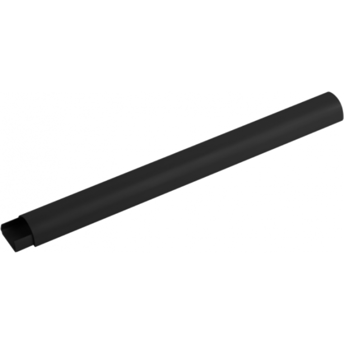 Кабель-канал ЭРА Б0058624 20х12 L2000 полукруглый графит KK-20-12-GR B0058624