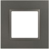 Рамка для розеток и выключателей ЭРА ELEGANCE Б0065823 14-5011-16 Classic на 1 пост титан B0065823