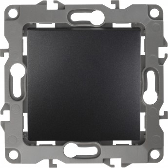 Выключатель ЭРА 10АХ-250В IP20 ЭРА12 антрацит Выключатель ЭРА 10АХ-250В IP20 ЭРА12 антрацит